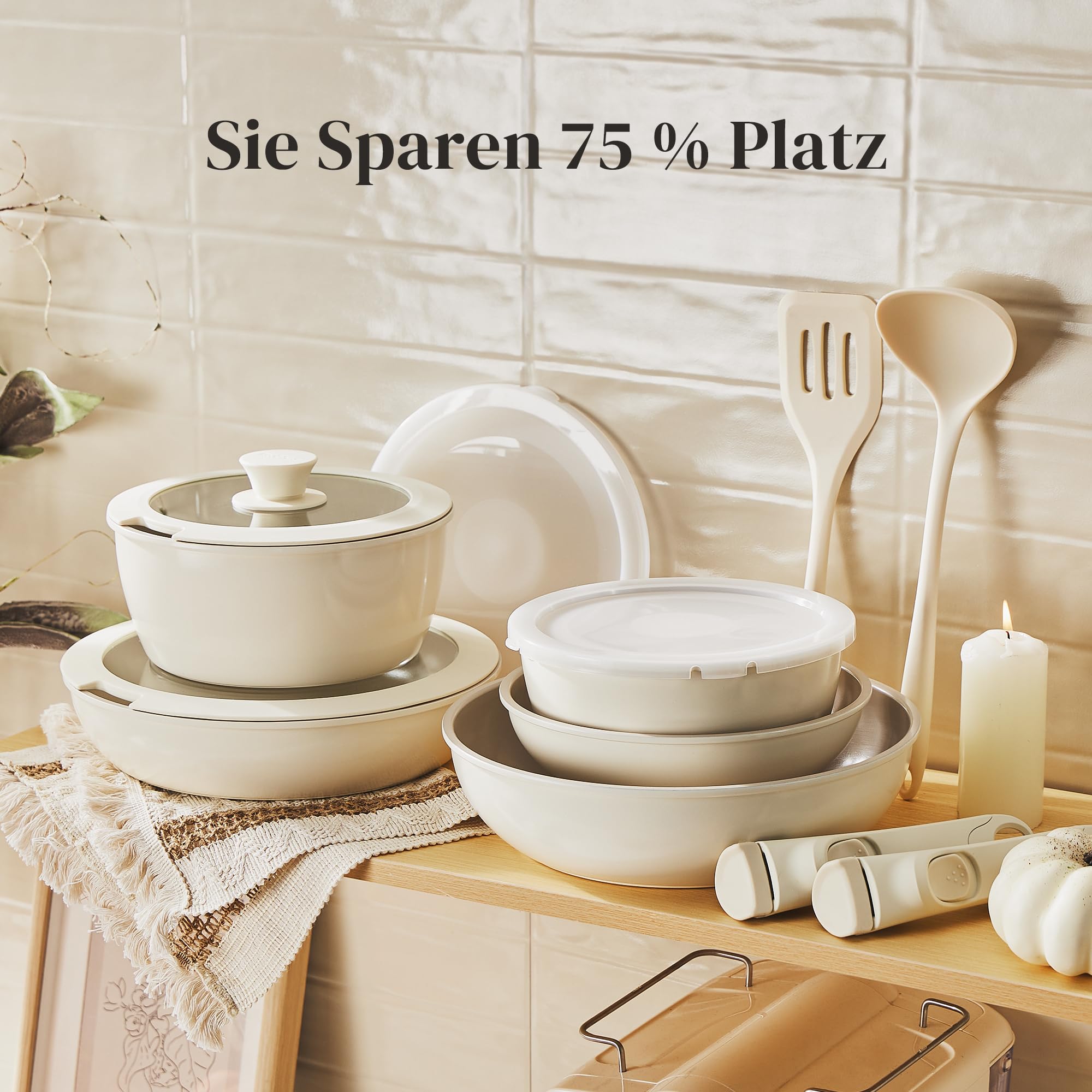 redchef poêles et casseroles, lot de16, batterie de cuisine antiadhésive en céramique pour le camping avec poignée amovible, non toxique, sans pfas, pfoa et ptfe, lavable au lave vaisselle et au four redchef poêles et casseroles, lot de16, batterie de cuisine antiadhésive en céramique pour le camping avec poignée amovible, non toxique, sans pfas, pfoa et ptfe, lavable au lave vaisselle et au four