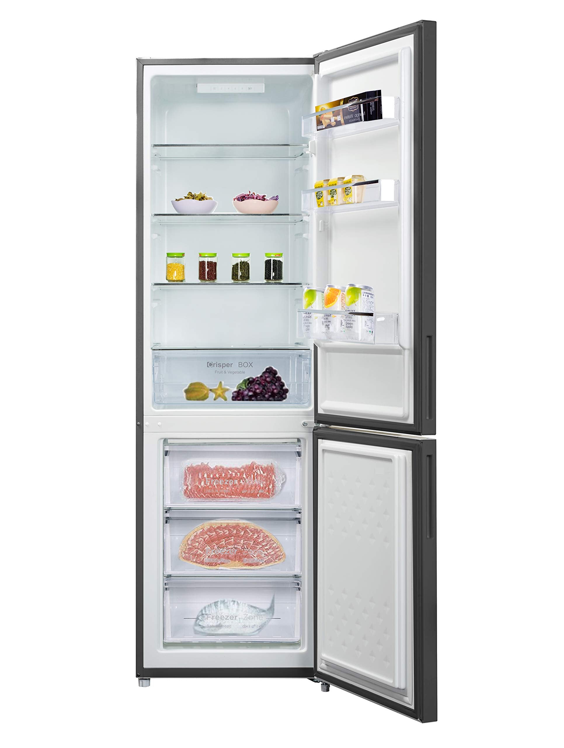 réfrigérateur fbm260l 262l (187+75), low frost, acier inoxydable, 12 ans de garantie sur le compresseur réfrigérateur fbm260l 262l (187+75), low frost, acier inoxydable, 12 ans de garantie sur le compresseur
